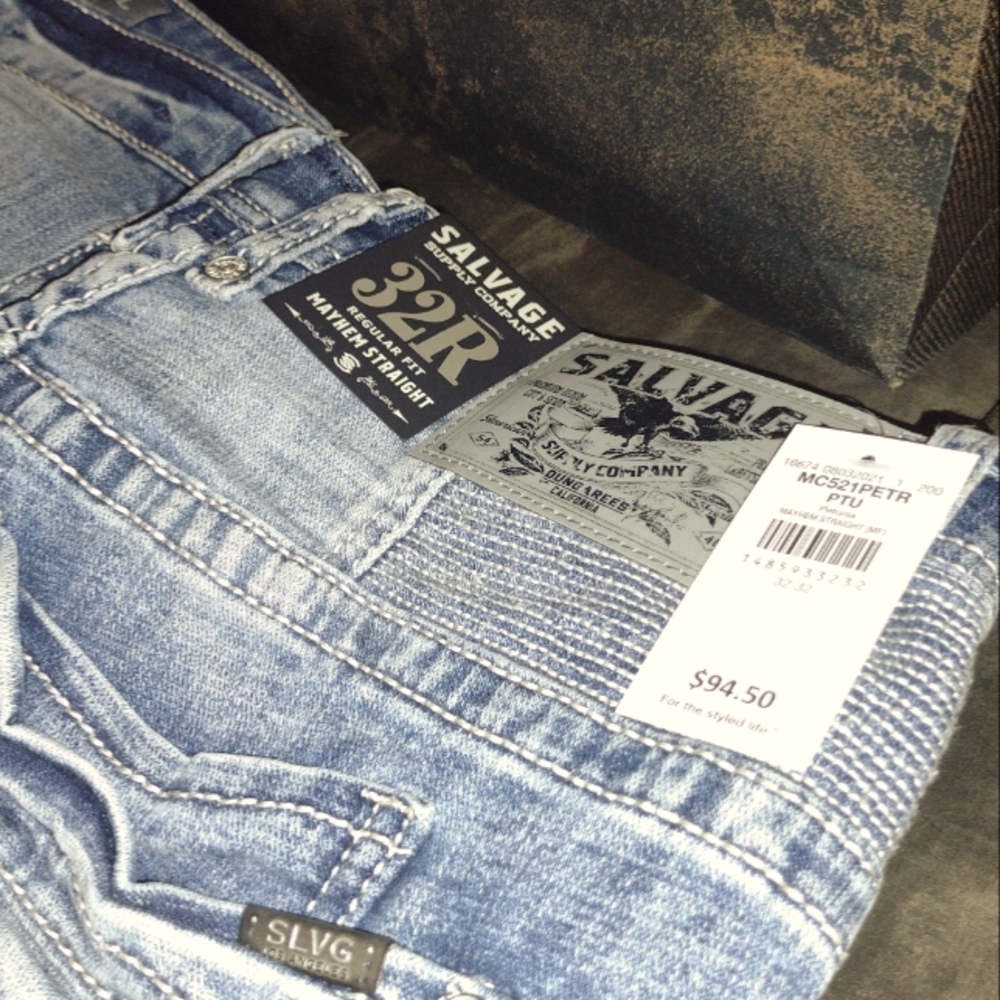 Brand New Buckle Men's Jeans